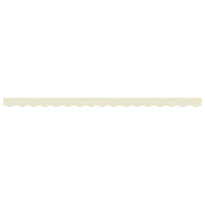 Markisenvolant Creme Gestreift 4 m