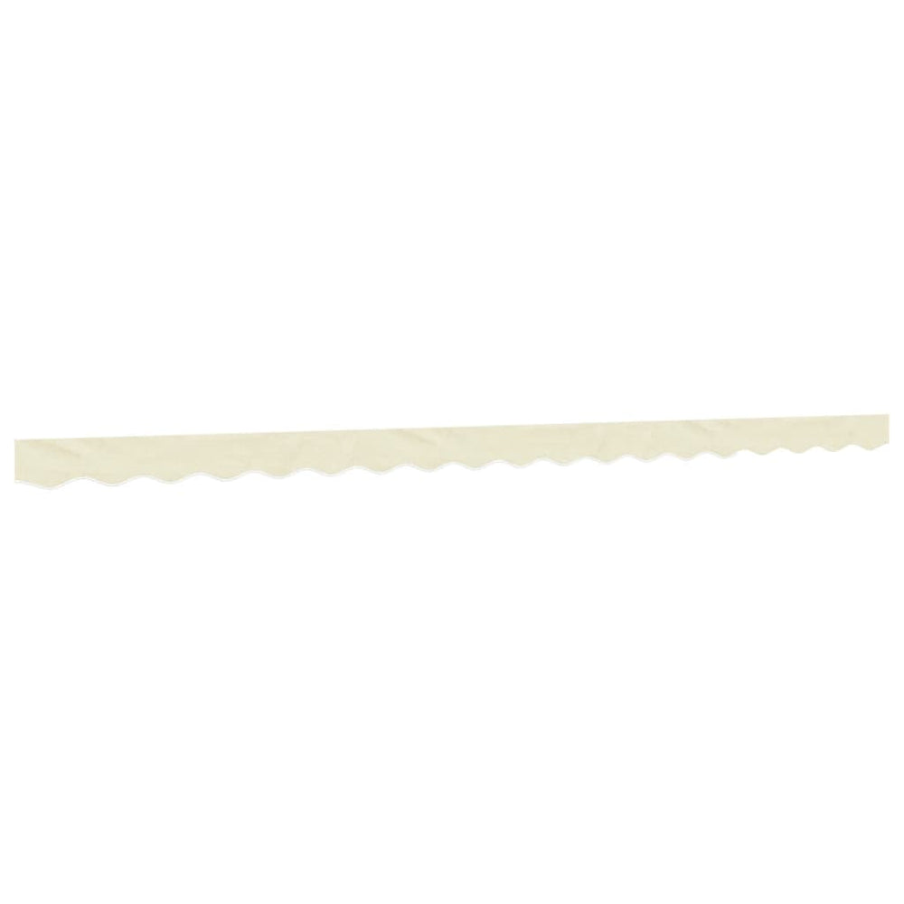 Markisenvolant Creme Gestreift 4,5 m