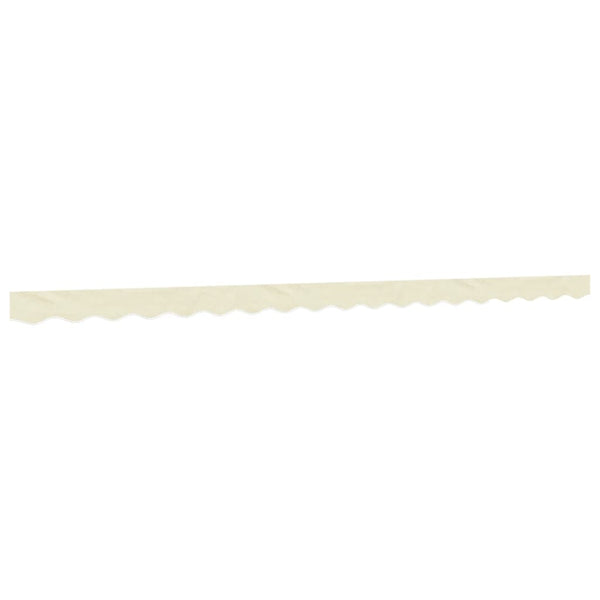 Markisenvolant Creme Gestreift 4,5 m