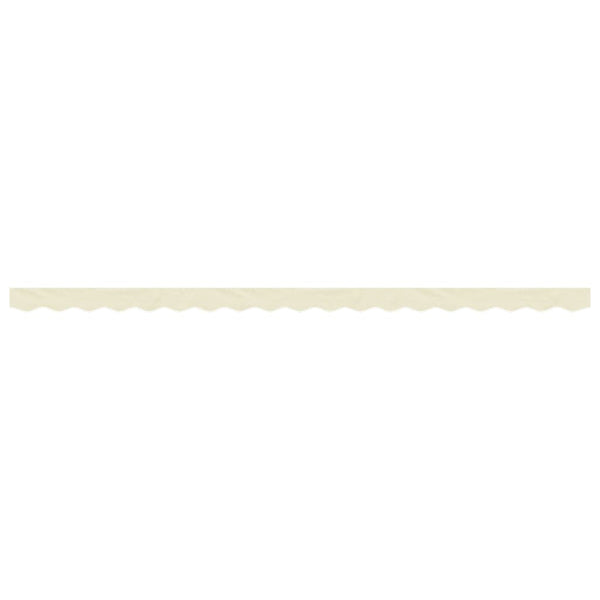Markisenvolant Creme Gestreift 4,5 m