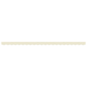Markisenvolant Creme Gestreift 5m