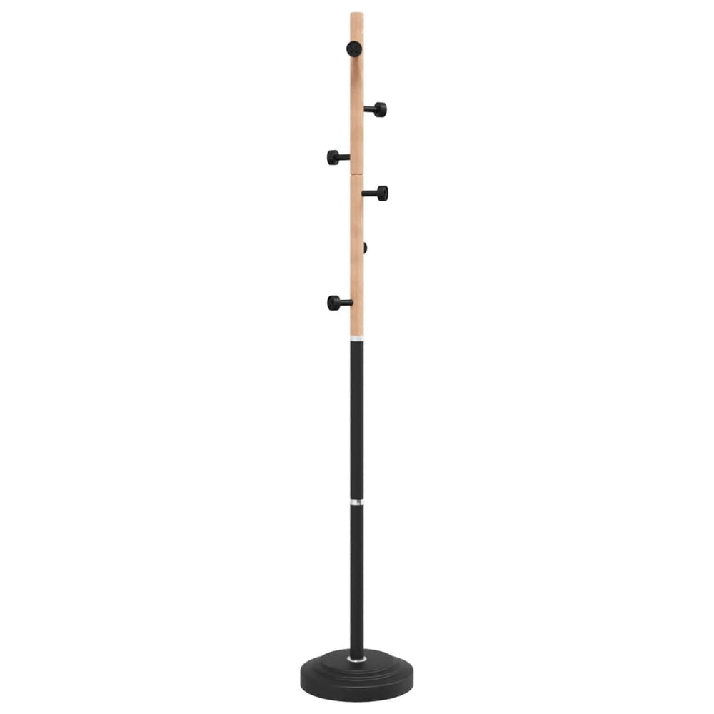 Schwarzer Garderobenständer 177 cm