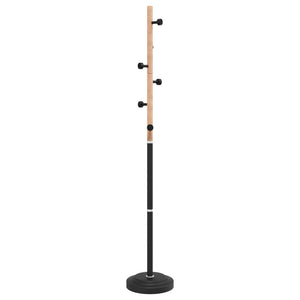 Schwarzer Garderobenständer 177 cm