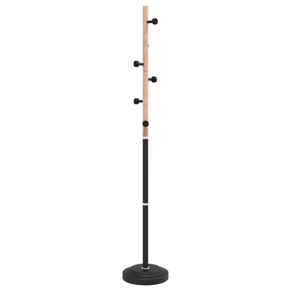 Schwarzer Garderobenständer 177 cm