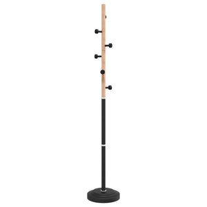 Schwarzer Garderobenständer 177 cm