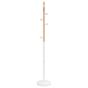 Weißer Garderobenständer 177cm