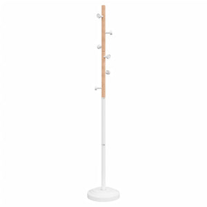 Weißer Garderobenständer 177cm