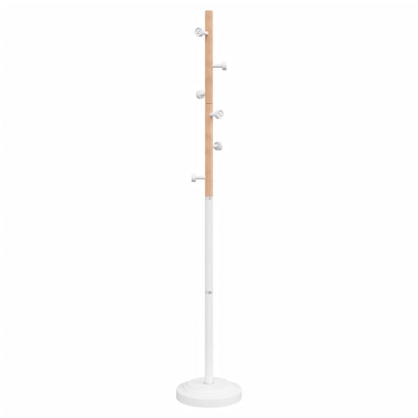 Weißer Garderobenständer 177cm