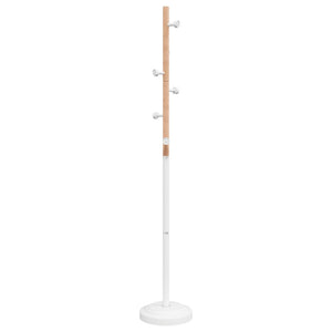 Weißer Garderobenständer 177cm