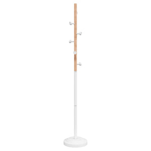 Weißer Garderobenständer 177cm