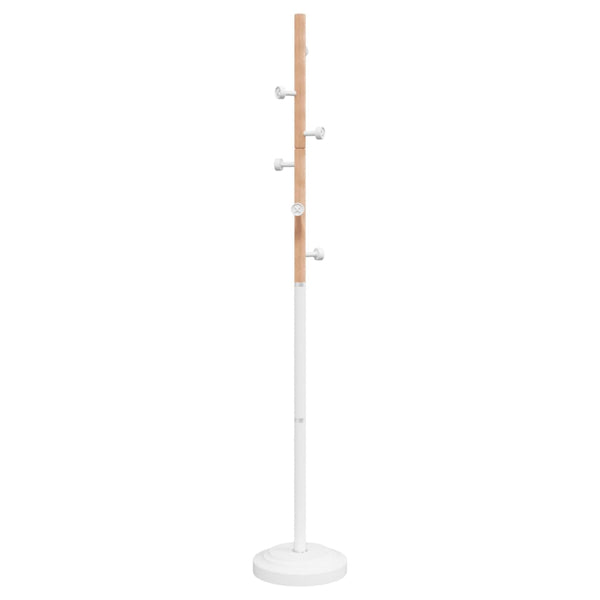 Weißer Garderobenständer 177cm