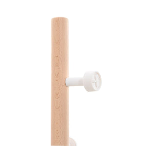 Weißer Garderobenständer 177cm