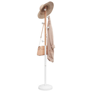 Weißer Garderobenständer 177cm