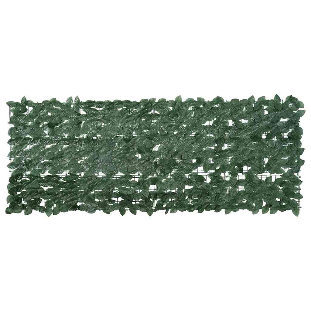 Balkon Sichtschutz Dunkelgrün 200x75 cm
