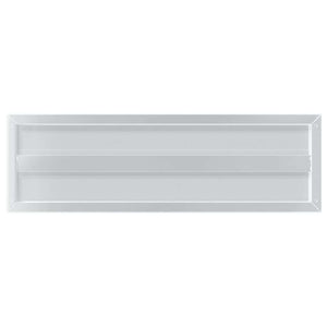 Wandregale 2 Stk. 75x23,5 cm Silbern Edelstahl