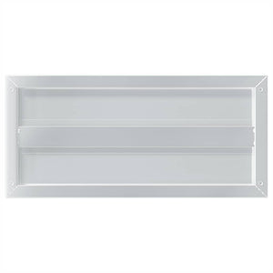 Wandregale 2 Stk. 50x23,5 cm Silbern Edelstahl