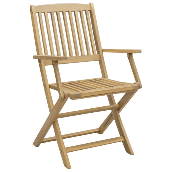 vidaXL Chaises de jardin 6 pcs. Pliantes 54x61x88 cm Bois d'acacia massif