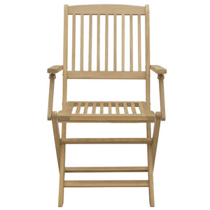 vidaXL Chaises de jardin 6 pcs. Pliantes 54x61x88 cm Bois d'acacia massif