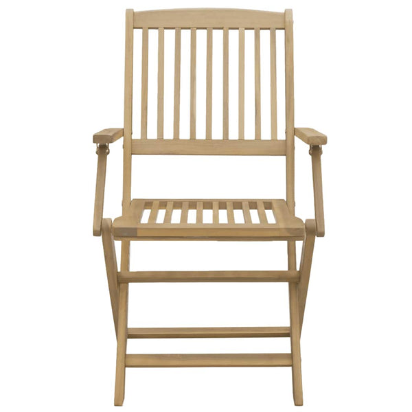 vidaXL Chaises de jardin 6 pcs. Pliantes 54x61x88 cm Bois d'acacia massif