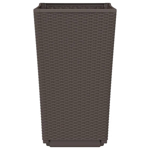 Pflanzkübel 4er Set Braun 32,5x57cm
