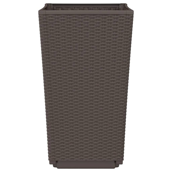 Pflanzkübel 4er Set Braun 32,5x57cm