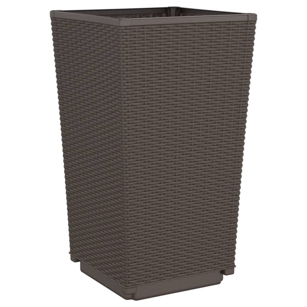 Pflanzkübel 4er Set Braun 32,5x57cm