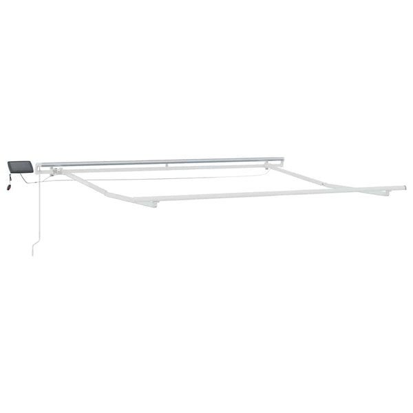 Manuelle Weinrote LED Markise 300x250 cm