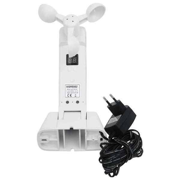 Automatische LED-Markise Weinrot 600x300 cm