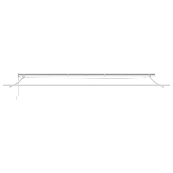 Automatische LED-Markise Weinrot 600x300 cm
