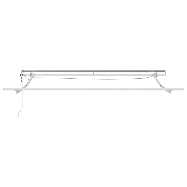 Automatische LED Markise Braun 300x250 cm