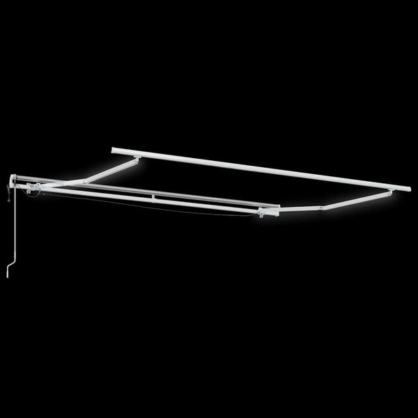 Automatische LED Markise Braun 300x250 cm