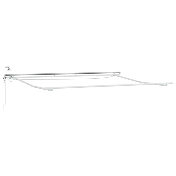 Automatische LED Markise Braun 400x300 cm
