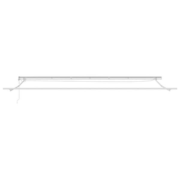 Automatische LED Markise Braun 600x300 cm