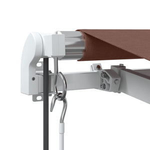 Automatische Markise Braun 400x350 cm