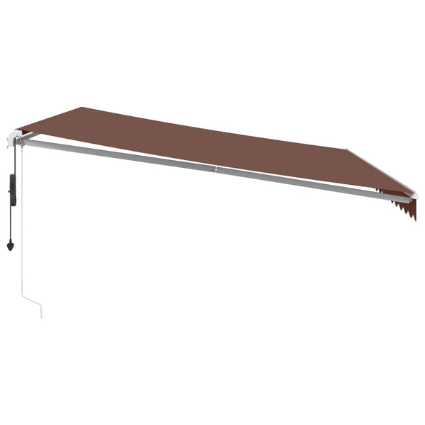 Automatische Markise Braun 450x350 cm
