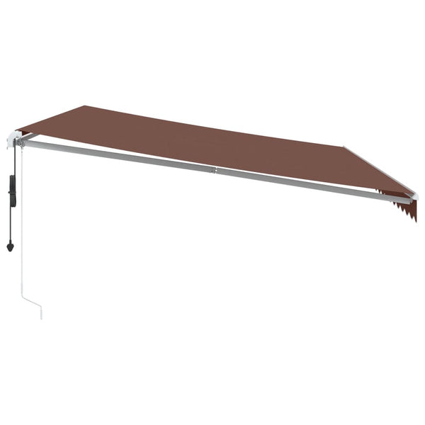 Automatische Markise Braun 500x350 cm