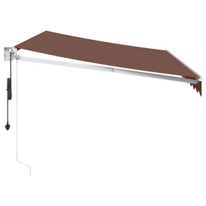 Automatische Markise Braun 350x250 cm
