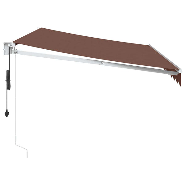 Automatische Markise Braun 350x250 cm