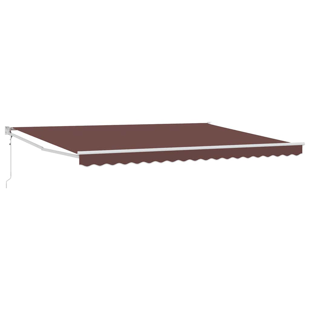 Automatische Markise Braun 450x300 cm