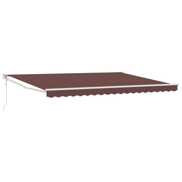 Automatische Markise Braun 450x300 cm