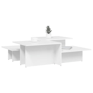 Couchtische 2er Set, Weiß