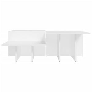 Couchtische 2er Set, Weiß