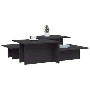 Graue Couchtische, 2er-Set