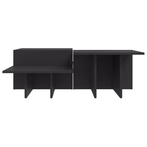 Graue Couchtische, 2er-Set