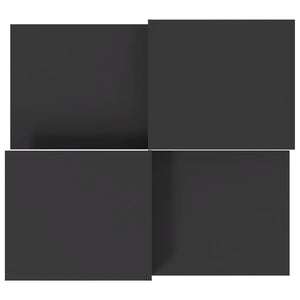 Graue Couchtische, 2er-Set