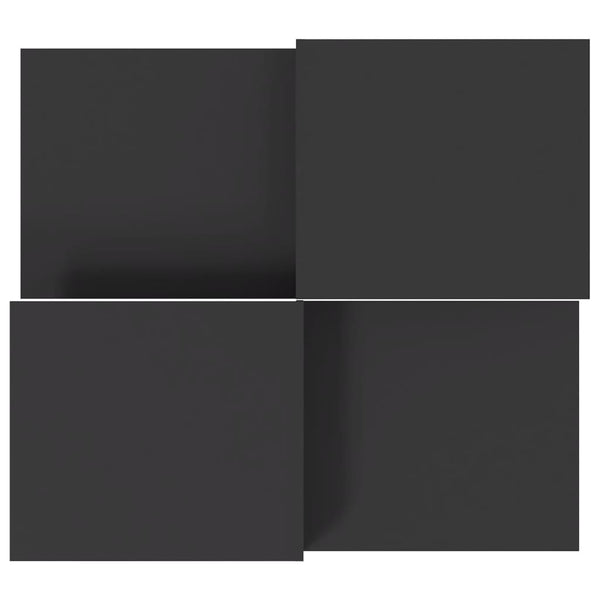 Graue Couchtische, 2er-Set