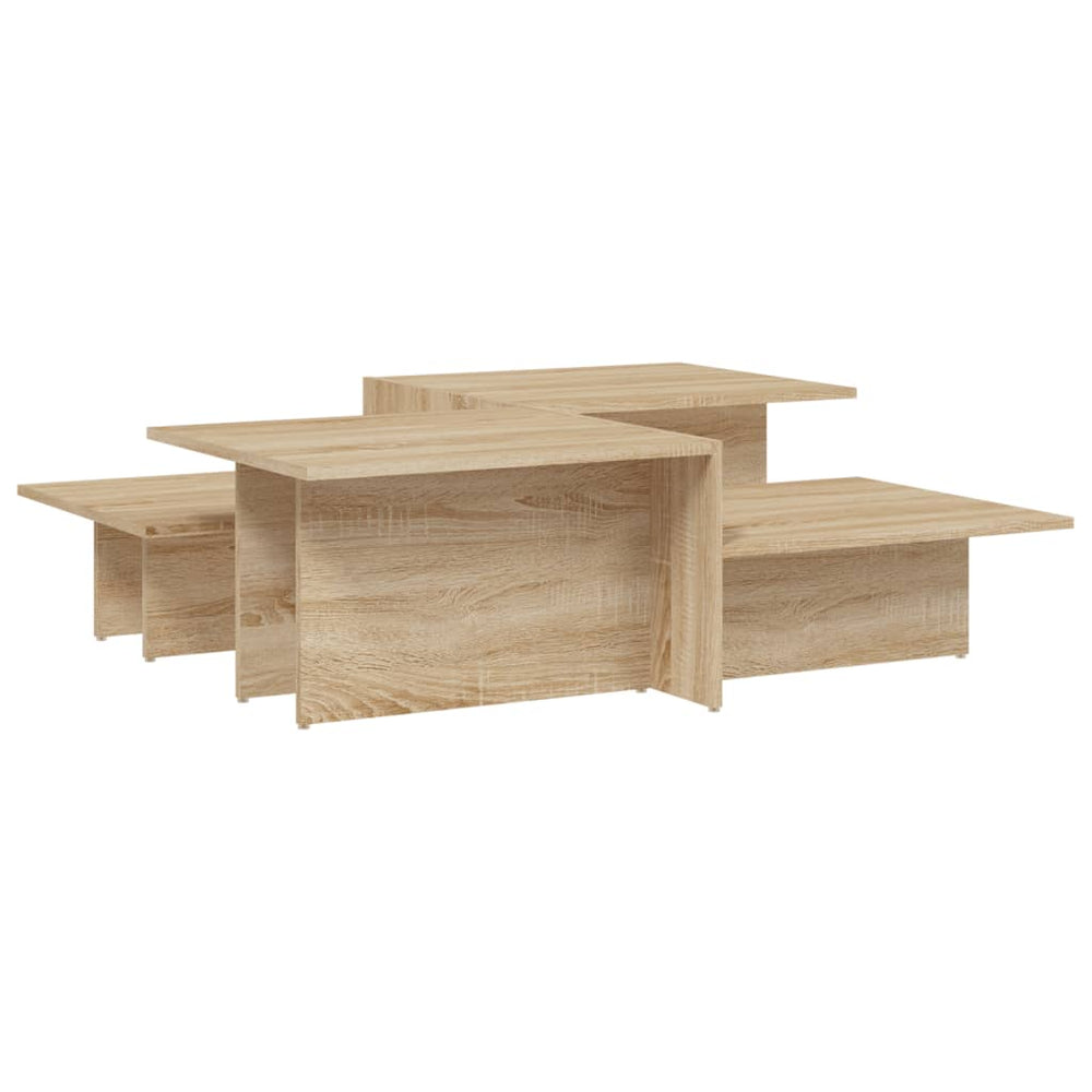 Couchtische 2er Set Sonoma-Eiche