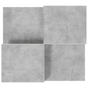 Betongraue Couchtische, 2er-Set