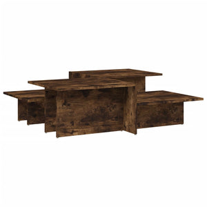 Couchtische 2er Set Räuchereiche