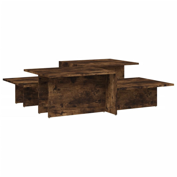 Couchtische 2er Set Räuchereiche